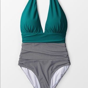 One piece bathing suit